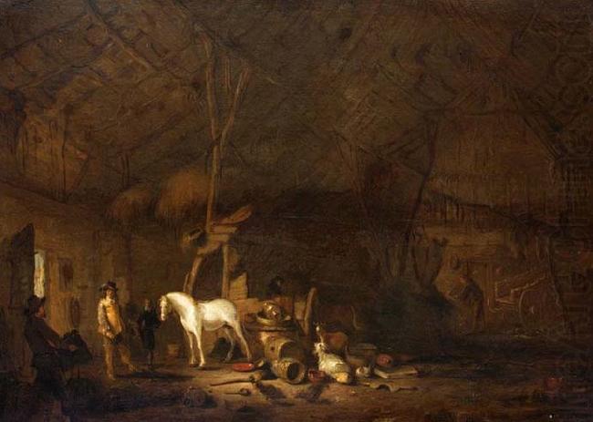 Barn Interior, POEL, Egbert van der